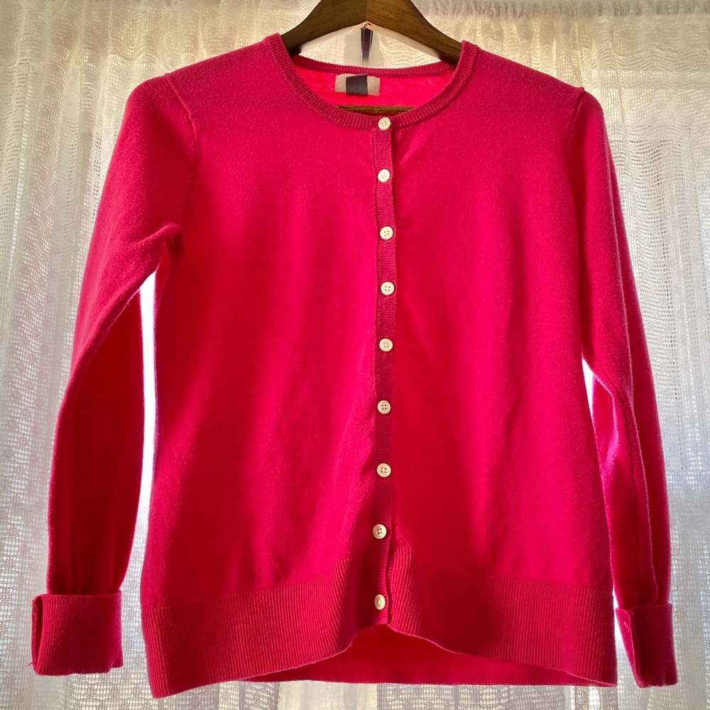 Old Navy pink cardigan